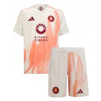 Camisa de Futebol AS Roma Artem Dovbyk #11 Equipamento Secundário Infantil 2024-25 Manga Curta (+ Calças curtas)